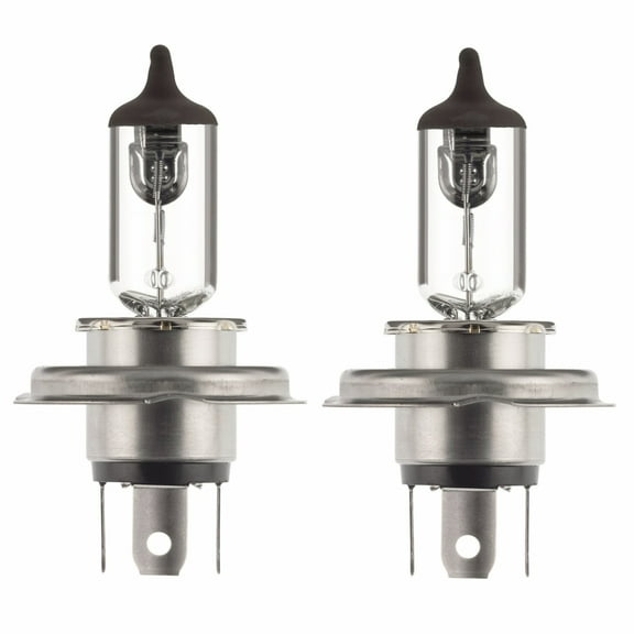 2x H4/9003/HB2 Halogen 60/55W 12V Headlight Low/High Beam Car Bulbs Clear Glass