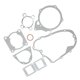 thumbnail image 5 of Sello de Cilindro del Motor, Conjunto de Juntas de Cilindro anti corrosión Duradera para el Reemplazo de Motocicletas para DT125 2 -Hape 125cc 1974 - 1976, 5 of 7