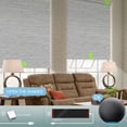 thumbnail image 2 of Yoolax Motorized Blind Remote Control Smart Roller Shade(Foggy Grey,57"W x 72"H), 2 of 6