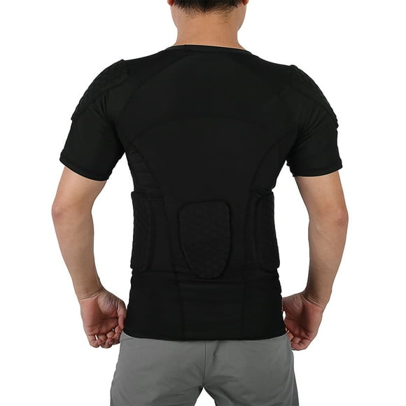 Anti-Collision Sports Shirts Sponge Sports Shirt Breathable Shorts Black T-Shirt Wearable Volleyball Various Sports For Basketball