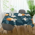 thumbnail image 3 of Yayeee Tablecloths 60" x 60" Rectangle Wrinkle Resistant Party Table Cover, Oranges Pattern, 3 of 8