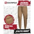 thumbnail image 2 of Southpole Mens Jogger Pants - 2 Pack Lightweight Stretch Woven Tech Jogger Pants for Men (S-XL), 2 of 7