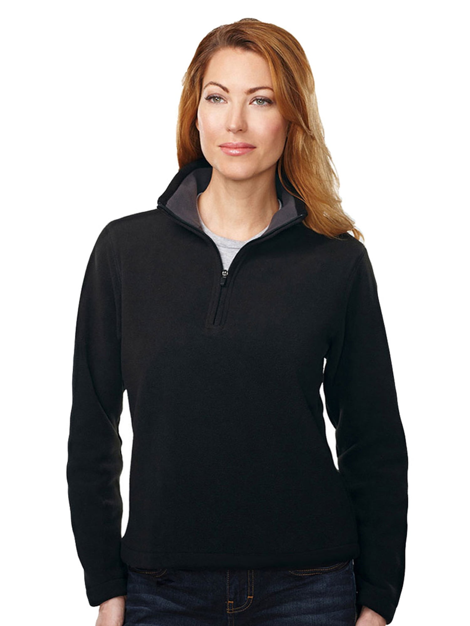 Tri Mountain Tri Mountain Women  s 1 4 Zip Micro Fleece  