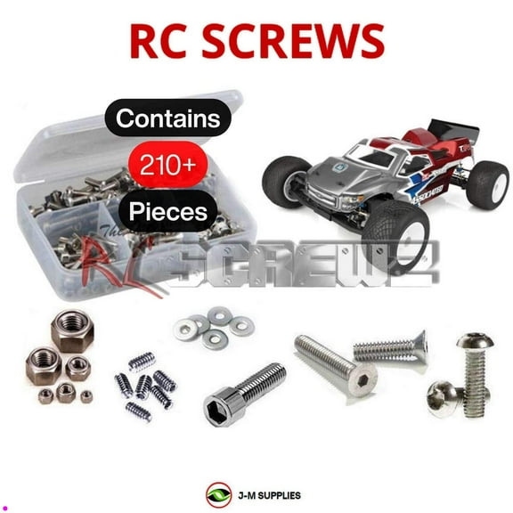 RCScrewZ Stainless Screw Kit asc146 for Associated RC10T6.4/Team 1/10 Electric Truck (70004) | SET