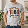 thumbnail image 2 of Vintage 1966 Limited Edition Graphic T-Shirt, Unisex Classic Fit Cotton Tee, 2 of 9