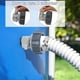 thumbnail image 3 of Kit Adaptador Manguera Piscina, 2 Tipos Conector Manguera Bomba Piscina para Mangueras 1,5 y 1,25 Pulgadas para Piezas Repuesto Piscina Sobre el Suelo, 3 of 5