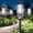 Cool White, variant on Taller Solar Pathway Lights Outdoor, 8 Pack Upgraded Solar Garden Lights Solar , Up to 15 Hours Outdoor Solar Lights for Yard Landscape Path Walkway Driveway (Cool White)