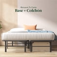 thumbnail image 1 of Combo Cama Completa Individual Zinus Colchón Bonnel 15 cm + Base de Cama Rumi, 1 of 8