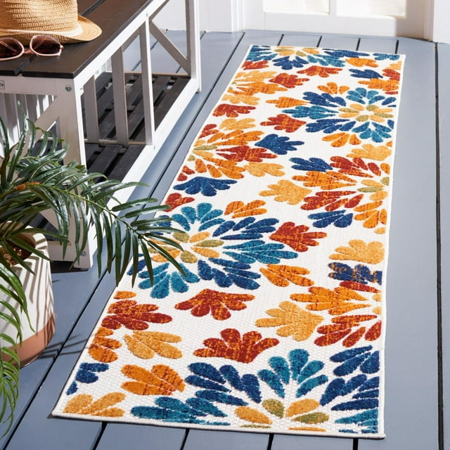 SAFAVIEH Cabana Georgiana Floral Outdoor Area Rug