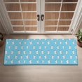 thumbnail image 2 of Light Blue Cartoon Unicorn Head Pattern Door Rugs,Washable Non Slip Door Mats Indoor,Decorative Door Mats,Entry Mat Indoor for Entrance,Bedroom,Kitchen,Bathroom,16"x47", 2 of 6
