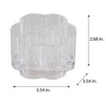 thumbnail image 6 of Simplify 12-Section Lipstick and Pencil Holder Makeup Organizer, Clear, 6 of 6