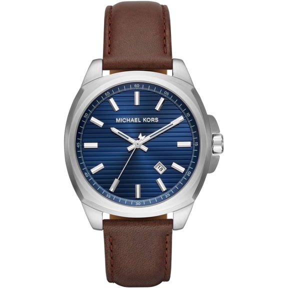 Michael Kors Bryson Leather Mens Watch MK8631
