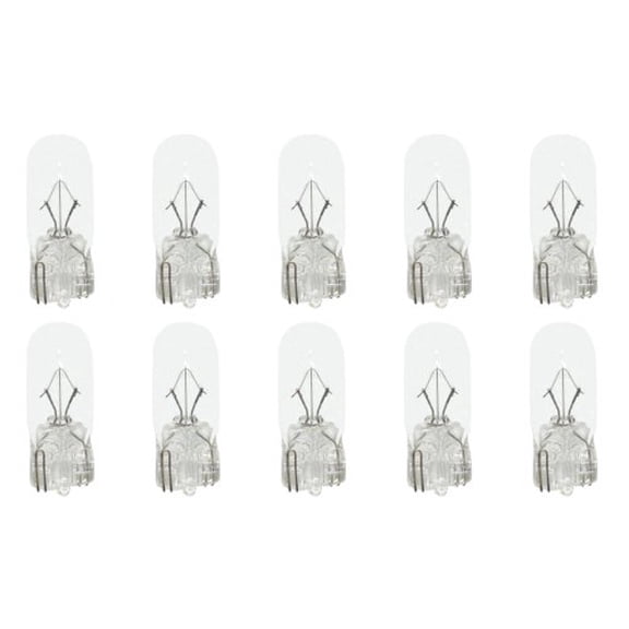 CEC Industries #2821LL Long Life Bulbs, 12 V, 3 W, W2.1x9.5d Base, T-3.25 shape (Box of 10)