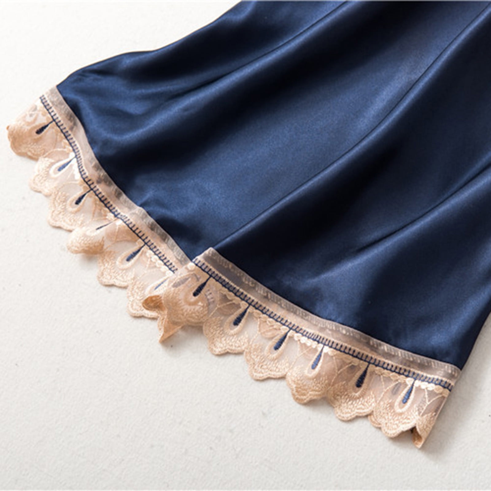 BONIXOOM Pajamas For Women Matching Family Christmas Pajamas Sleepwear Drawstring Sleeveless Sleep Shorts Solid Blue XXL