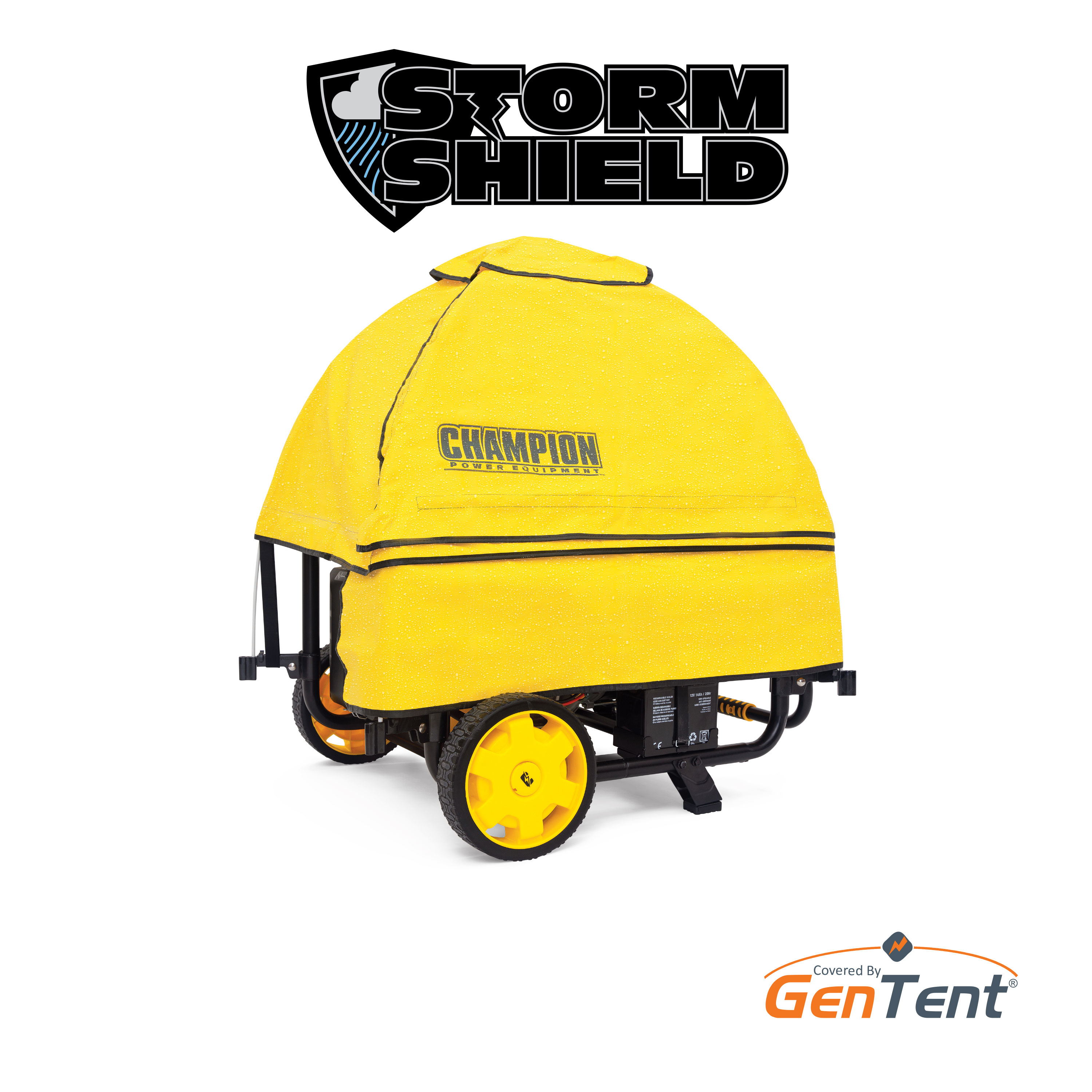 Champion Power Equipment Storm Shield Severe Weather Generator Cover by Gentent for 4000 to 12,500 Starting Watt Generators - image 13 of 13