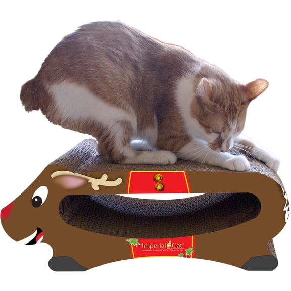Imperial Cat Scratch 'n Shapes Reindeer (2-in-1)
