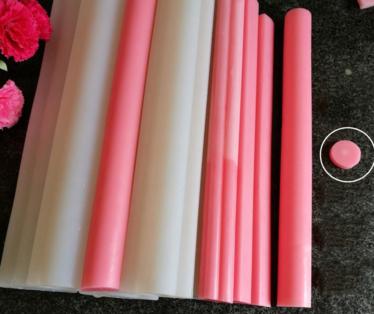 Heart Tube Column Silicone Soap Mold Embed Soap Making Supplies Tool Heart Shape Candle Mold Set Soap Mould