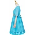 thumbnail image 3 of Women's Tracy Turnbald Blue Dress Hairspray Costume Halloween Musical Stage Performance Dress, 3 of 7