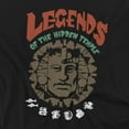 thumbnail image 2 of Legends of the Hidden Temple Vintage Unisex Adult Crewneck Sweatshirt, Black, 5X-Large, 2 of 5