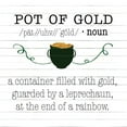 thumbnail image 3 of SD Graphics Studio 20x20 Black Modern Framed Museum Art Print Titled - Pot Of Gold, 3 of 5
