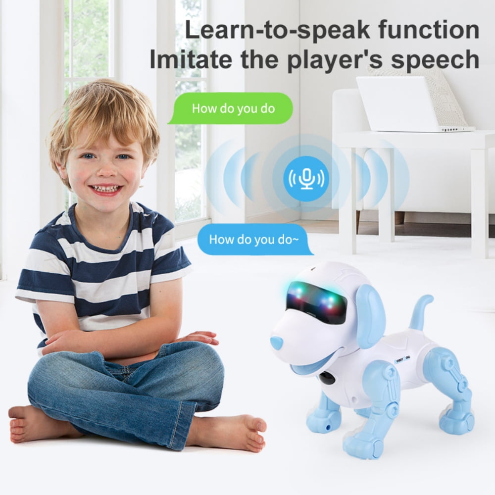 Tyethy Robot Dog RC Robot Toys for Kids, Programming Singing Dancing Remote Control Smart Robot for Boys Girls Ages 3+ Birthday Christmas Gift