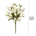 thumbnail image 3 of Faux Peony Artificial Flower, 12.6in Tall Realistic Silk Bloom, Lifelike Fake Blossom for Wedding Bouquet, Versatile Imitation Flower for Home Decor Centerpiece Accent, 3 of 9