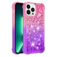 thumbnail image 2 of Funda para iPhone 14 PRO MAX Transparente con Brillos Carcasa Protectora Antigolpes con Glitter Brillante, 2 of 5