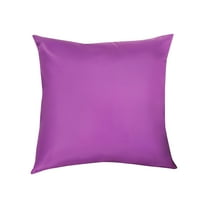 Eguiwyn Waterproof Pillows for Patio Couch Case Covers Vibrants Pillows Durable Decorative Outdoor Outdoor Throw Cushion Case Purple
