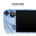 thumbnail image 4 of Design Skinz - Compatible with Steam Deck - Skin Decal Protective Scratch-Resistant Removable Vinyl Wrap Cover - Vivid Agate Vein Slice Blue V5, 4 of 5
