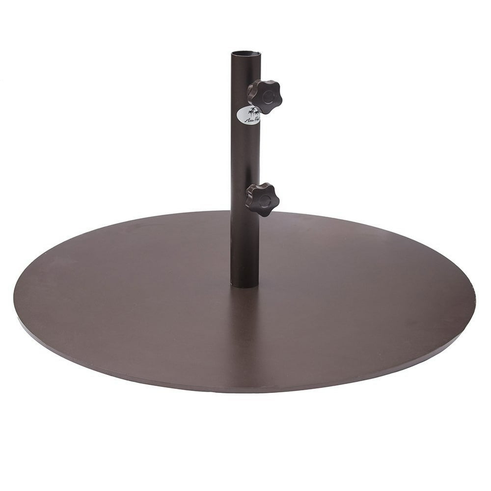 Abba Patio 55 lbs Round Steel Market Patio Umbrella Base 27.4 inch