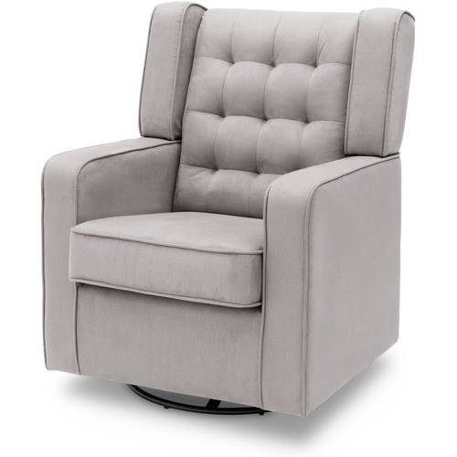 delta children paris upholstered glider