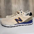 thumbnail image 1 of New Balance 515 Retro Sneakers Beige Blue Casual Shoes Athletic Comfort Sz 11.5, 1 of 6