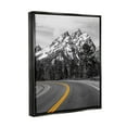 thumbnail image 4 of Stupell Industries Mountain Highway Road Landscape Painting Black Floater Framed Canvas Art Print Wall Art, 25 x 31, 4 of 10