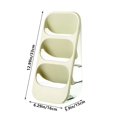 thumbnail image 3 of Light Green Plastic Multi-Layer Organizer, Kitchen Cosmetic Storage Shelf for Bathroom, Sturdy & Space-Saving, Easy to Clean, 3 of 6