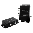 thumbnail image 1 of 4 Channel Video Splitter, 4 Channel CCTV Video Multiplexer,Video Splitter with Analog Color Quad Processor, 1 of 7