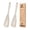 KHAKI, variant on Bundelpro Pack of 2 Cooking Spoons for Non Stick Cookware, Multifunction Spatula Spoon BPA-Free, One-Piece Design, Suitable for Scooping, Scraping, Serving and Mixing (RED)