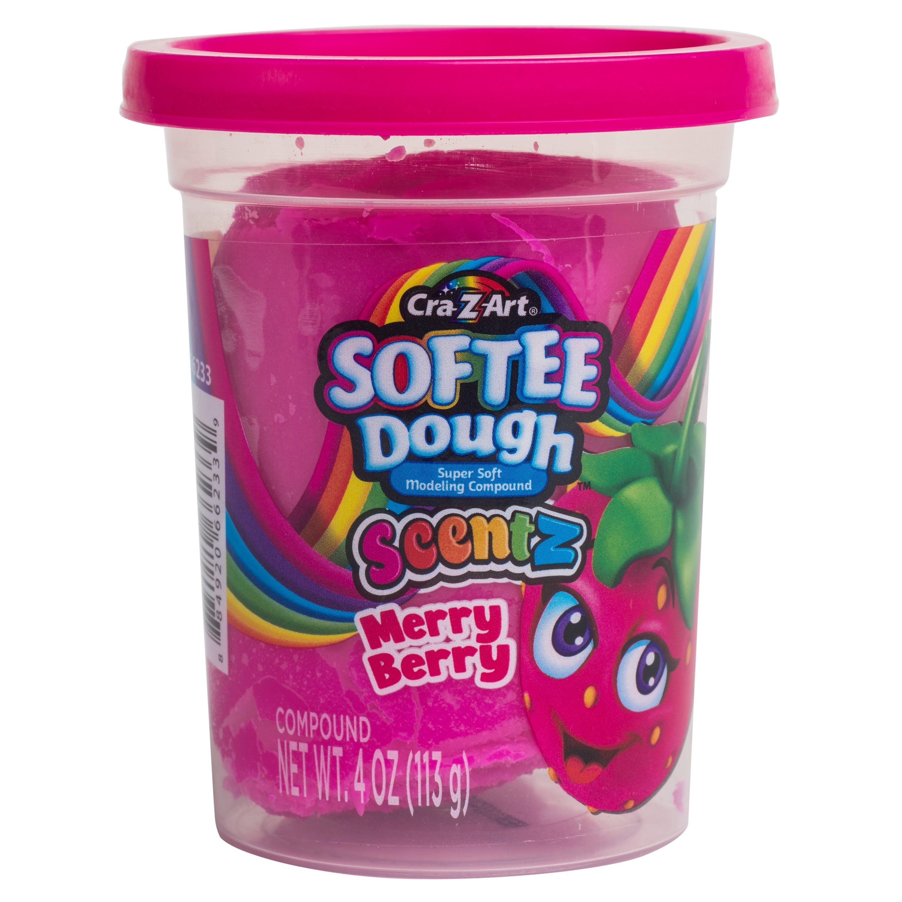 Cra-Z-Art Softee Dough Pink Scented Merry Berry Dough