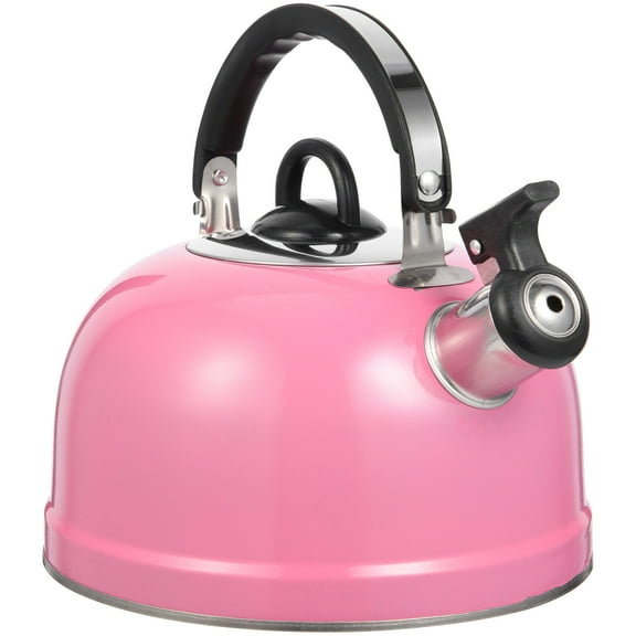 Water Bottle Teapot Boiling Practical Kettle Buzzing Kettle Household Induction Pink Stainless Steel