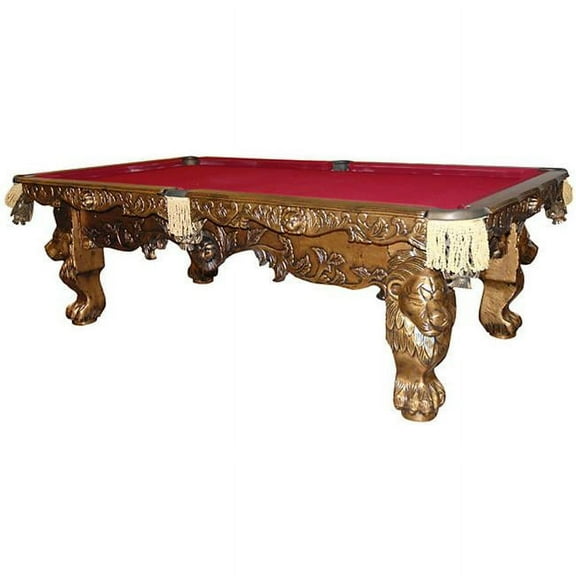 AFD Home  Monarch Oak Pool Table, 8 ft., Wood Tone