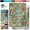 03. Damask, variant on iPad 9.7 Inch 2013 Air 1 2014 Air 2 2017 5 2018 6 Gen [ 5th 6th Air 1st 2nd ] A1893 A1822 A1566 MD785LL/B MD788LL/B MD786LL/B MD789LL/B MD787LL/B Dual Angle Stand Honeycomb Clear Back Cover - Orange
