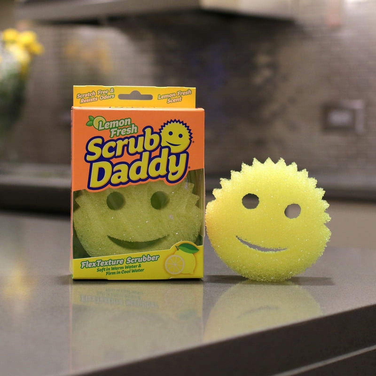 Scrub Daddy 10 pc Variety Lemon Lime Scented Sponges w