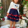 thumbnail image 5 of LNMQLPDBS Christmas Dresses for Girls 12-14 Toddler Red Christmas Dress Girls Christmas Size 6 Black Dress Teen Beach Vacation Dresses Boho Clothes, Purple 3-4 Years, 5 of 7