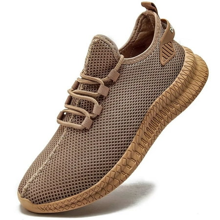 

Running Shoes Men Fashion Sneakers Casual Walking Shoes Sport Athletic Shoes Lightweight Breathable Comfortable Black US10