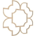 thumbnail image 3 of 41"W x 41"H x 3/8"T Extra Large Anderson Decorative Fretwork Wood Ceiling Panels, Red Oak, 3 of 10