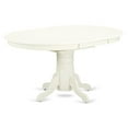 thumbnail image 3 of Atlin Designs 7-piece Wood Dining Room Set in Linen White, 3 of 6