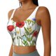 thumbnail image 2 of Balery Wild Herbs Sujetadores deportivos con espalda cruzada para mujer, acolchados, sin costuras, de alto impacto, ideales para yoga, gimnasio, entrenamiento y fitness.-XX-Large, 2 of 8