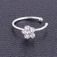 thumbnail image 4 of TIMIFIS Nose Rings Double Nose Hoop Ring For Single Piercing Nose Hoop, Nose Ring Hoop For Women - Summer, 4 of 4