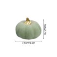 thumbnail image 3 of Décoration en Velours Vert Foncé Fausse Citrouille Halloween Action de Grâce Mousse Accessoire Réutilisable Table de Vacances Cheminée Scène de Fête Affichage Décor Saisonnier Sûr Adapté aux Enfants Ornement de Maison, 3 of 9