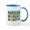 White/Blue Inside, variant on CafePress - Great Throwing Arm Mug - 11 oz Ceramic Mug - Novelty Coffee Tea Cup