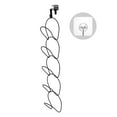 thumbnail image 2 of Multi-Layer Hanging Chain Coat Hook Organizer | 5-Tier Hat Bag Storage Rack | Wall or Door Mount | for Caps Towels Scarves | Includes Door Hook & Mounting Hardware, 2 of 2